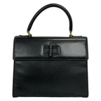 Celine Handbag Black Leather