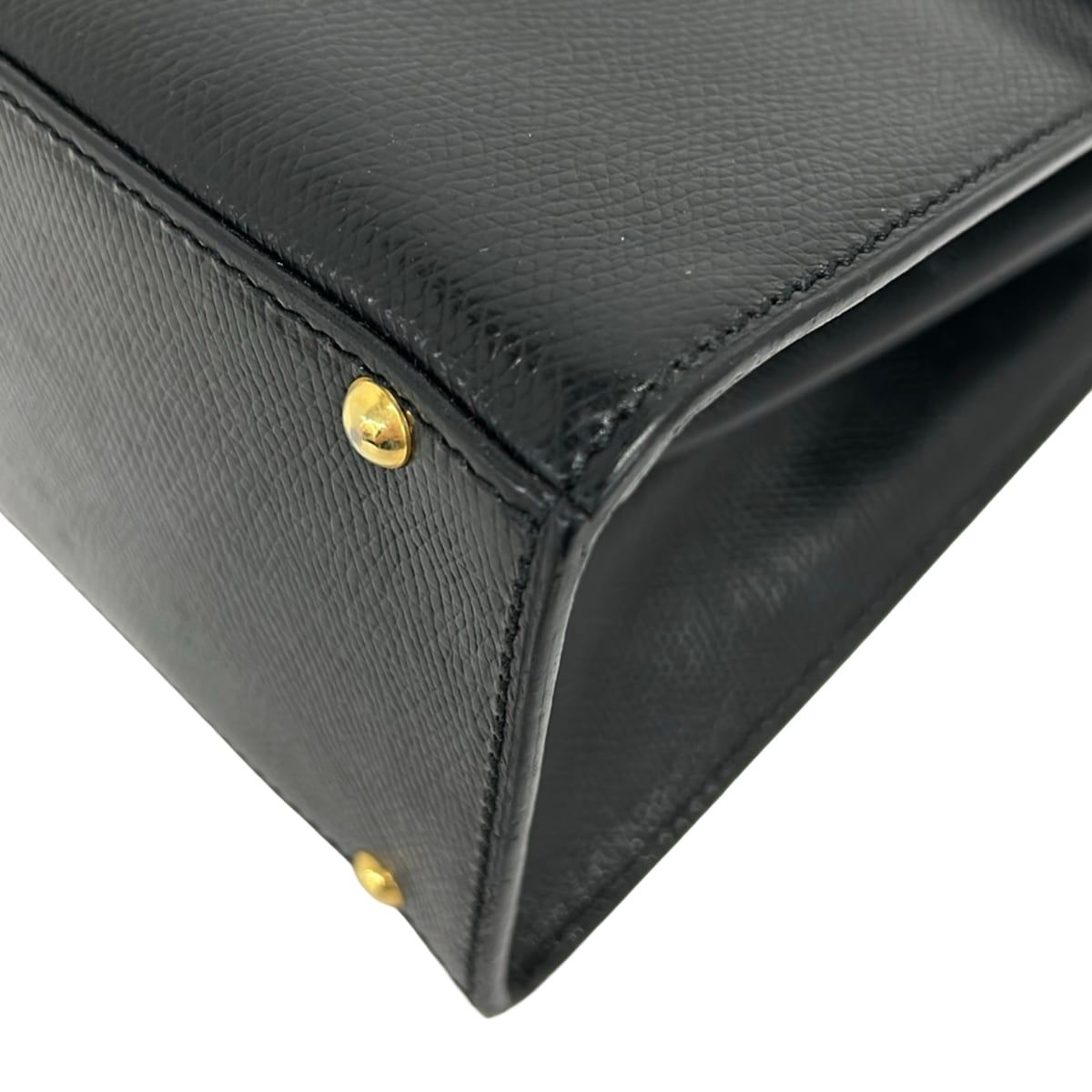 Celine Handbag Black Leather — view 6