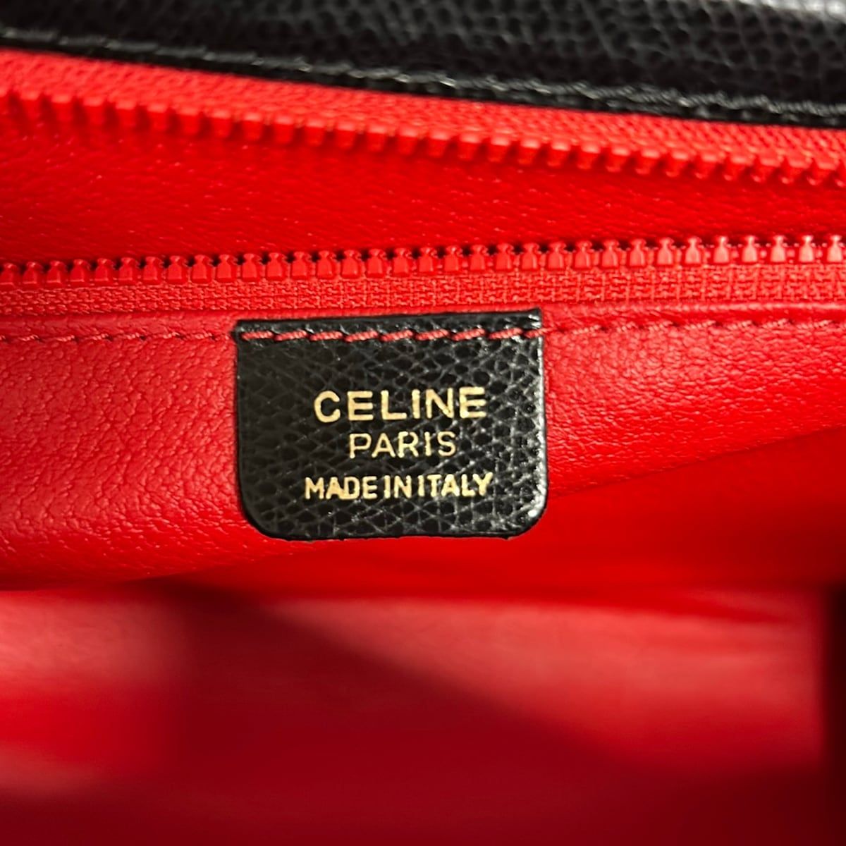 Celine Handbag Black Leather — view 8
