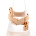 Hermes Ring 51 Kelly Gavroche 18k Pink Gold