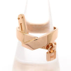 Hermes Ring 51 Kelly Gavroche 18k Pink Gold