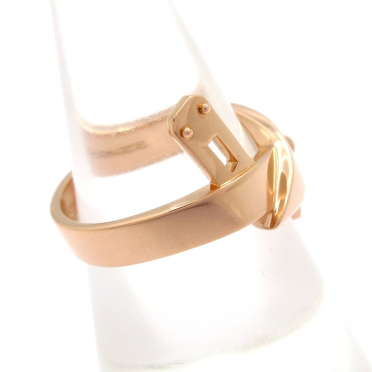 Hermes Ring 51 Kelly Gavroche 18k Pink Gold — view 2