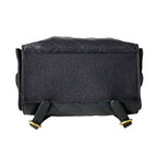 Chanel Backpack 25 Quilted Black Gold Chain — view 5