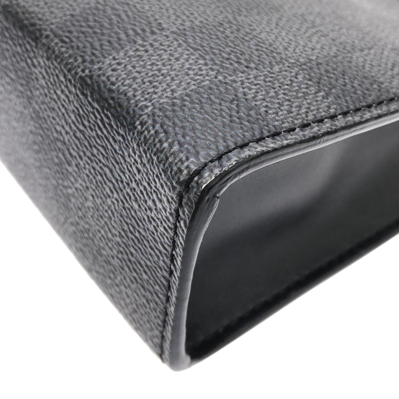 Louis Vuitton Damier Graphit Gaston Wearable Wallet Shoulder — view 3