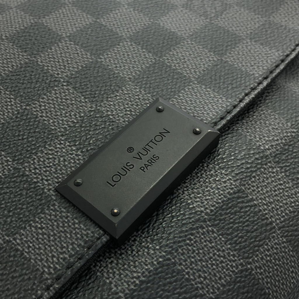 Louis Vuitton Damier Graphite District PM Shoulder — view 4