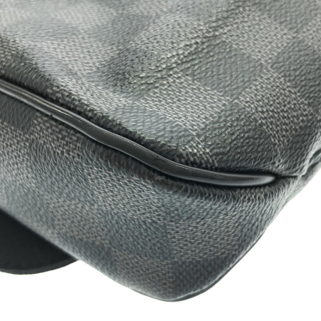 Louis Vuitton Damier Graphite District PM Shoulder — view 3