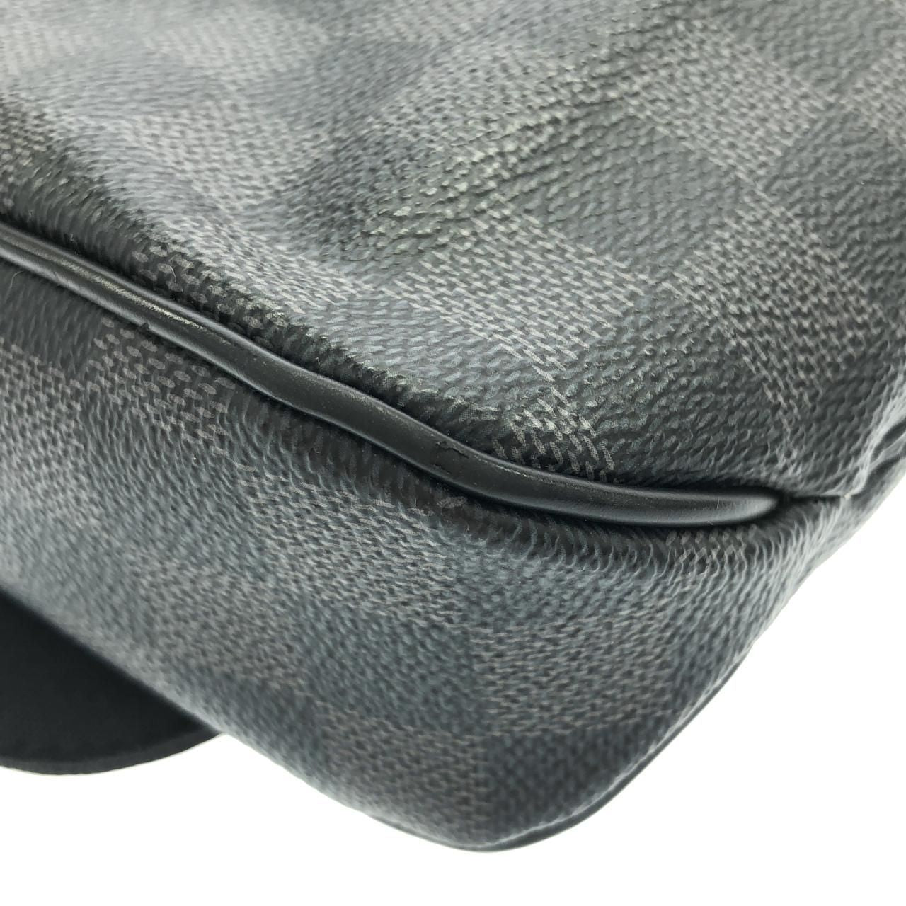 Louis Vuitton Damier Graphite District PM Shoulder — view 3
