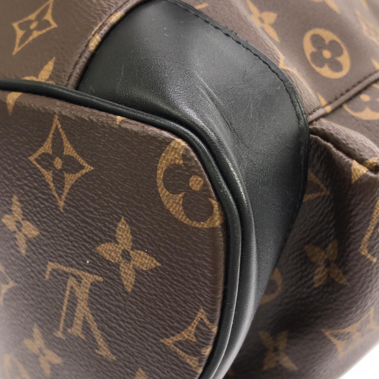 Louis Vuitton Monogram Macassar Christopher MM Backpack — view 3