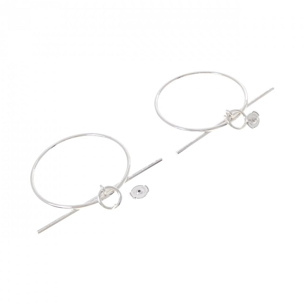 Hermes Echappee Earrings Silver — view 3
