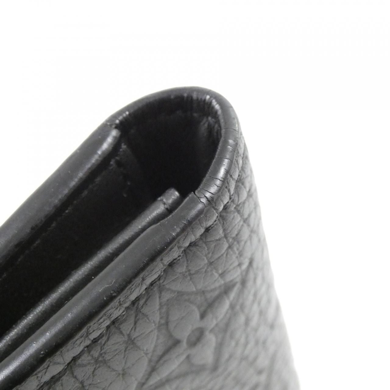 Louis Vuitton Taurillon Monogram Portefeuille Brazza Wallet — view 2