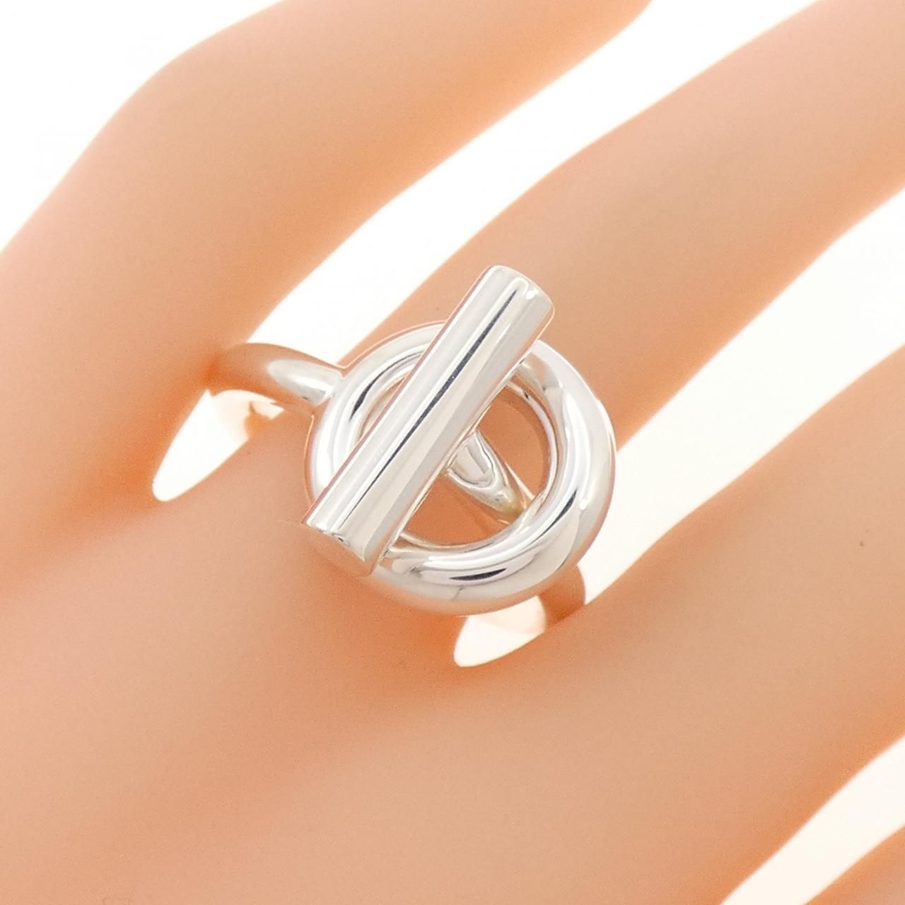 Hermes Echappee Ring Silver — view 5