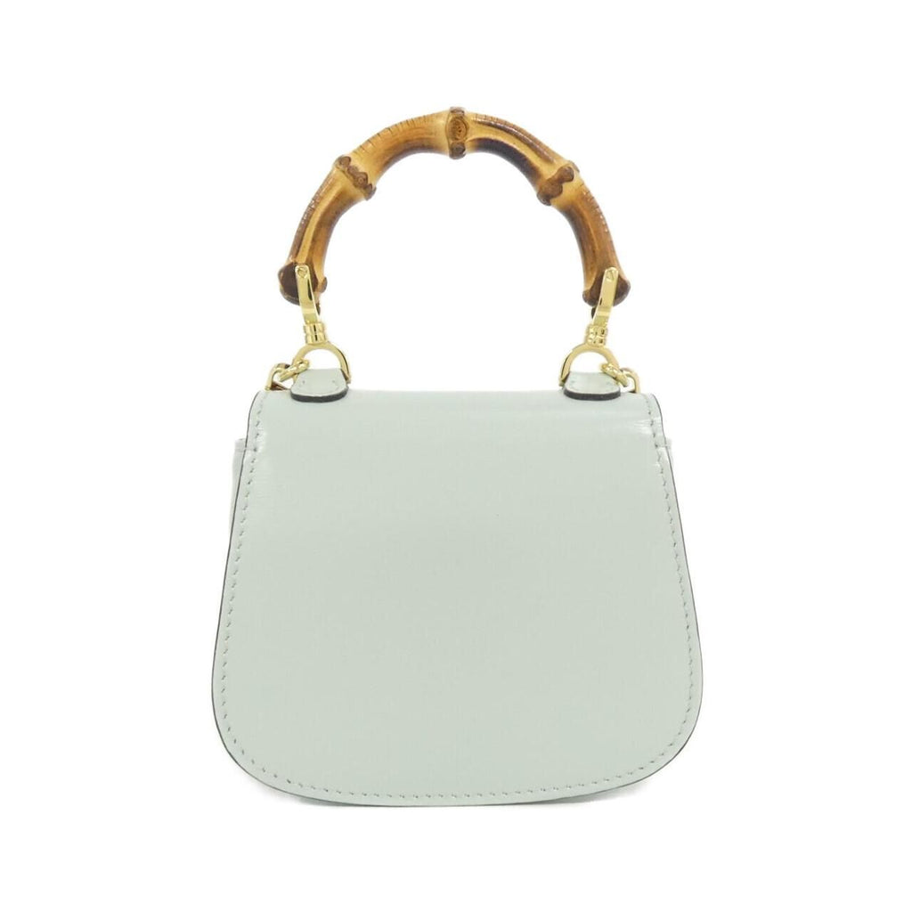 Gucci Bamboo Bag Handbag Green — view 2