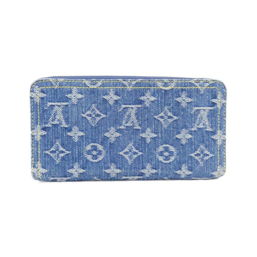 Louis Vuitton Monogram Cherry Denim Zippy Wallet — view 2