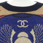 Chanel Knit Sweater Blue — view 6