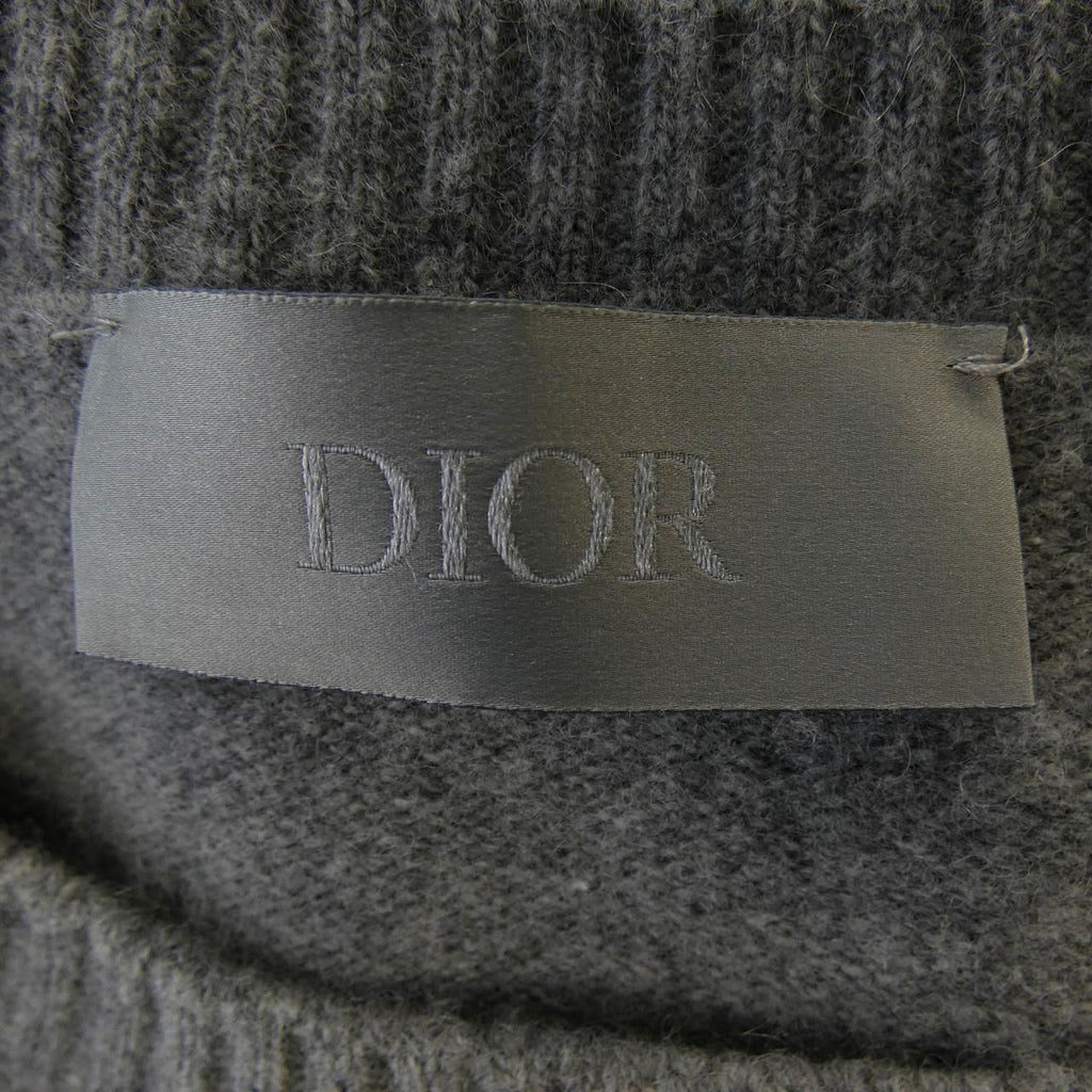 Dior Knit Sweater Gray — view 4