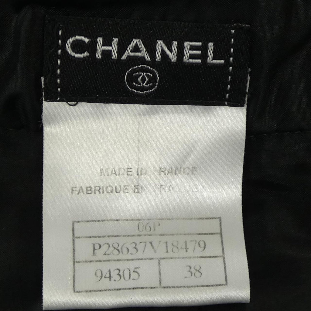 Chanel Vintage Coat Black — view 4