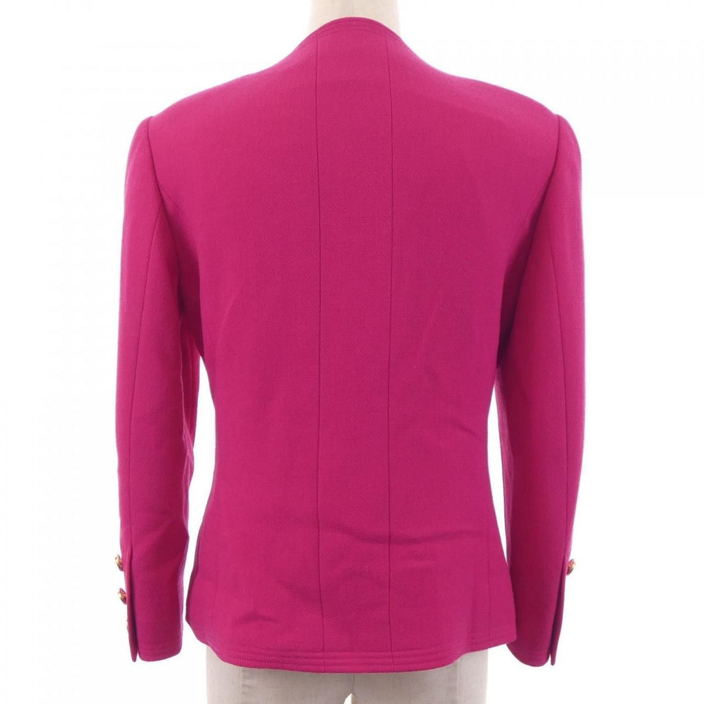 Chanel Collarless Jacket Pink — view 2