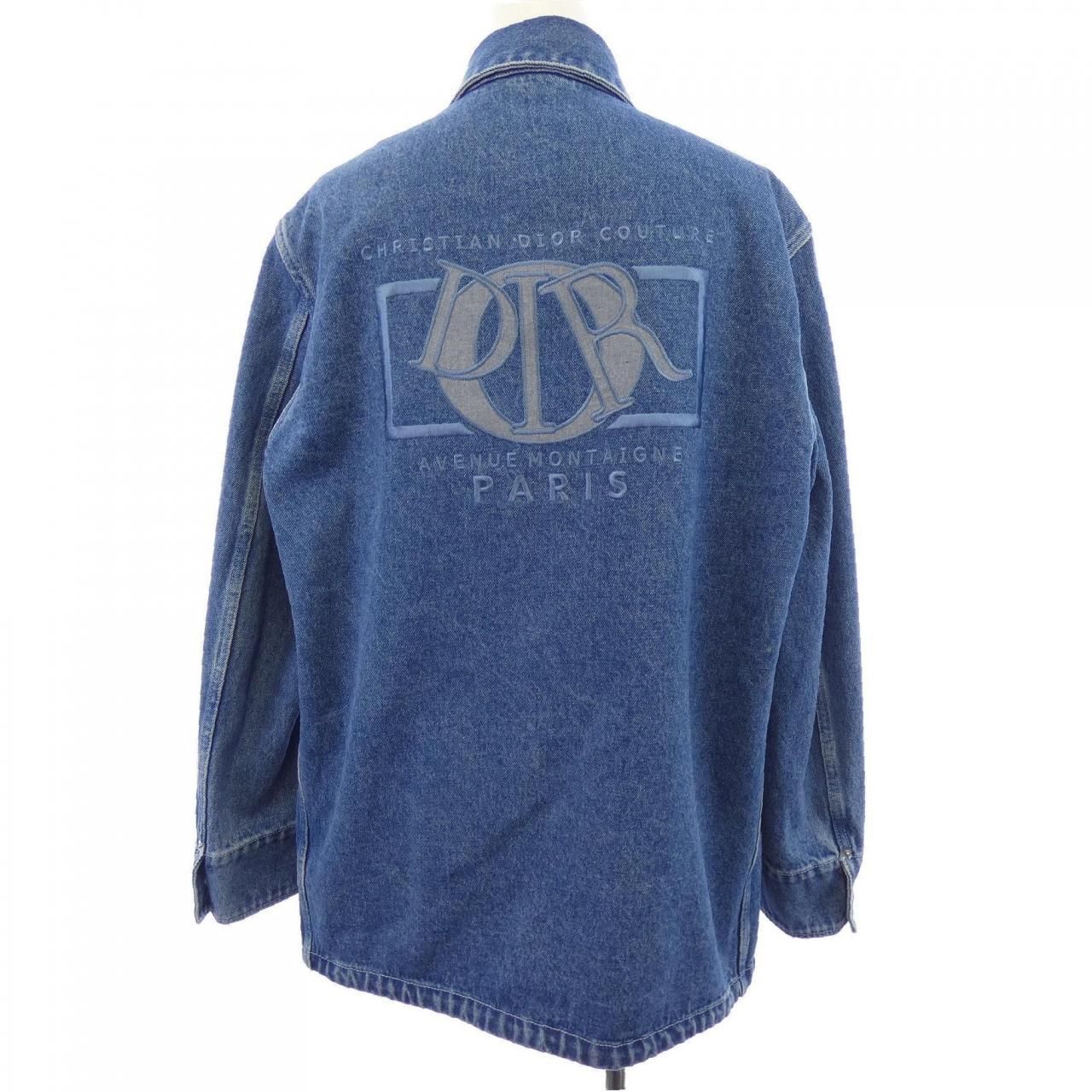 Dior Charm Overshirt Denim Jacket — view 2