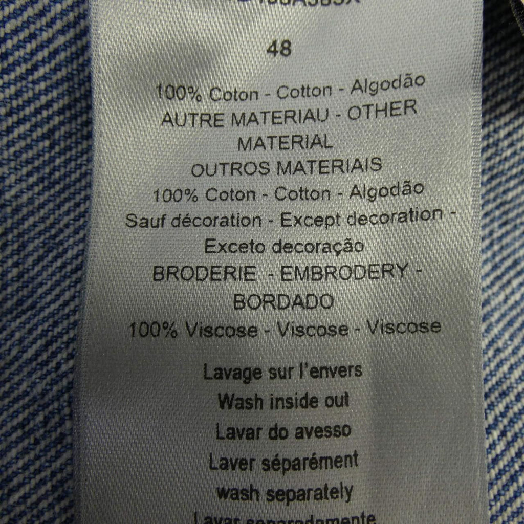 Dior Charm Overshirt Denim Jacket — view 3