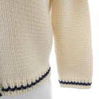 Dior Mariniere Cardigan White — view 6