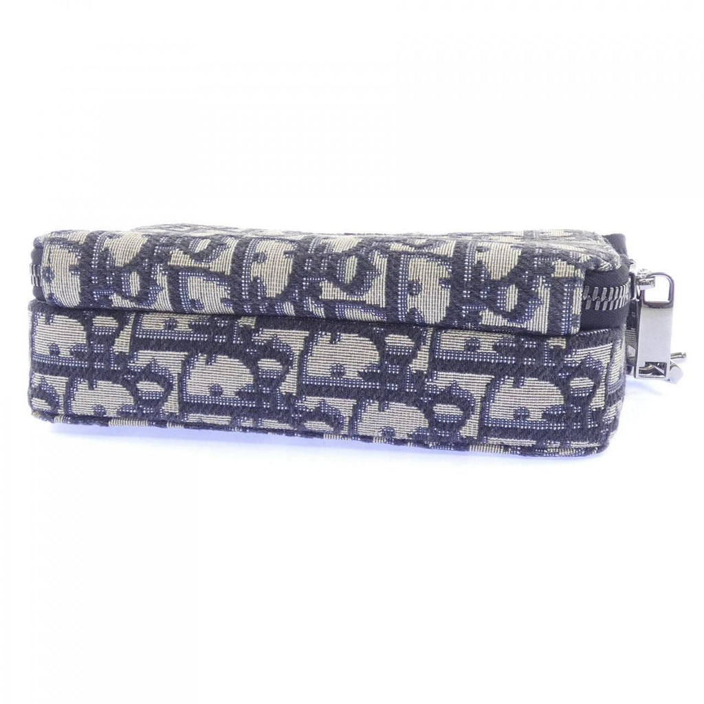 Dior Zip with Strap Pouch Oblique Jacquard — view 4