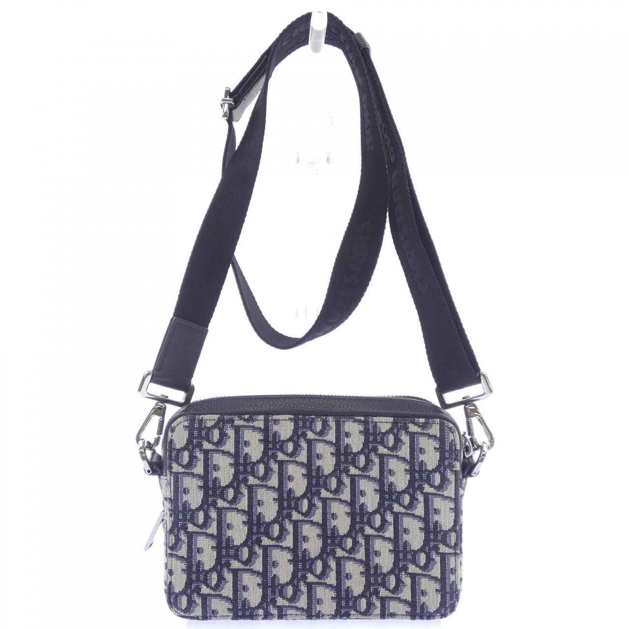 Dior Zip with Strap Pouch Oblique Jacquard — view 3