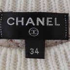 Chanel Knit Sweater White — view 5