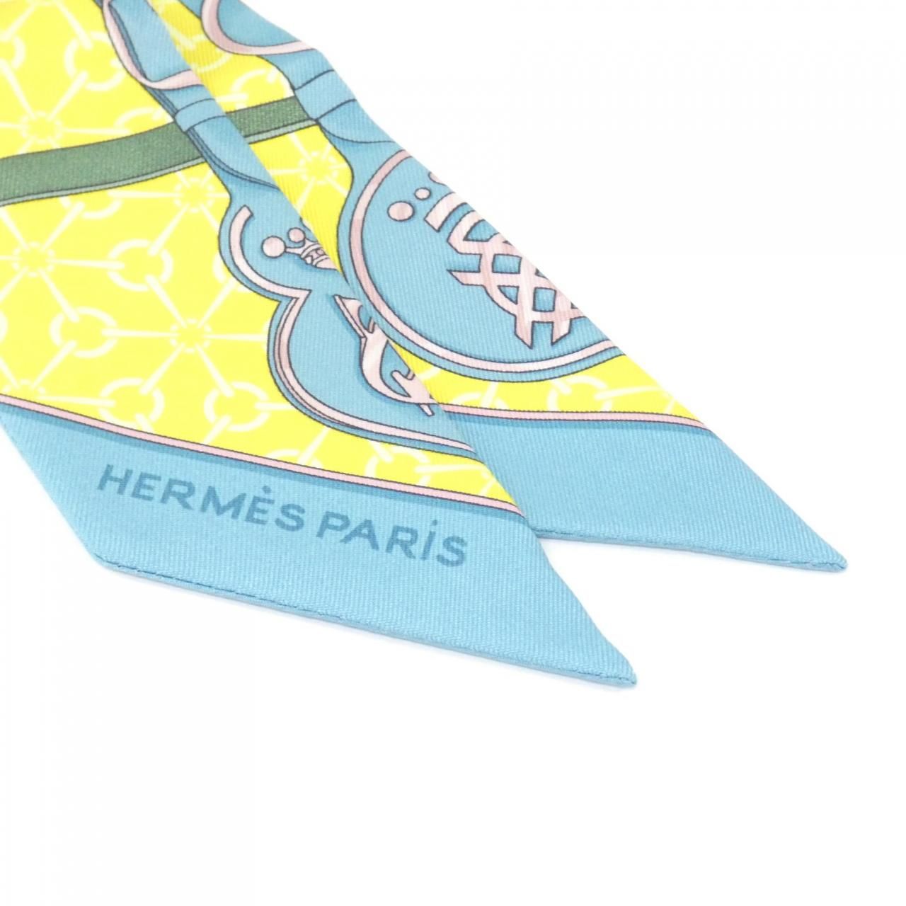 Hermes la Promenade du Matin Tweely S Scarf — view 2