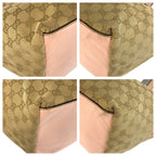 Gucci Sherry Line Beige Pink Gold GG Canvas Tote Shoulder — view 4
