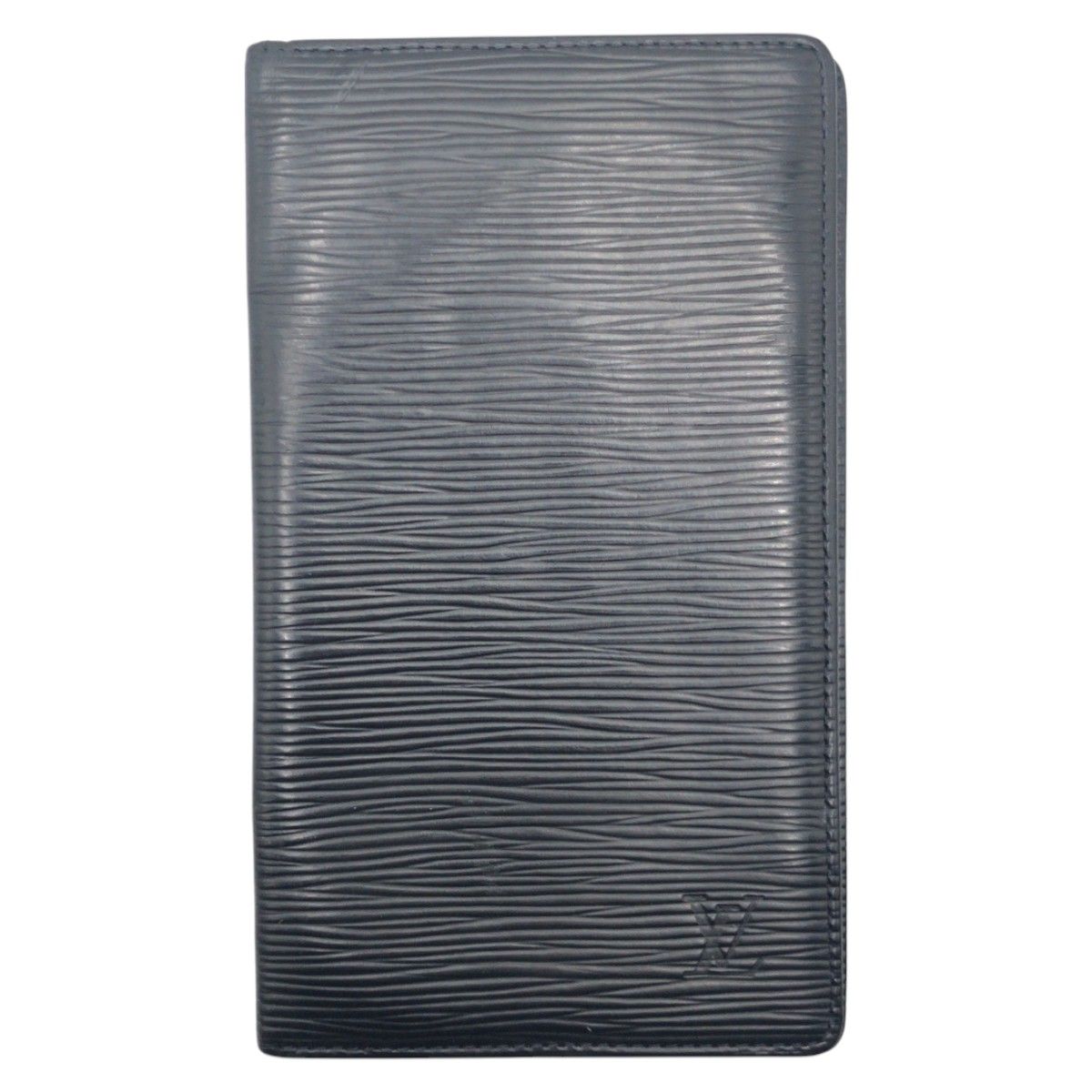 Louis Vuitton Epi Card Holder Credit Black Leather