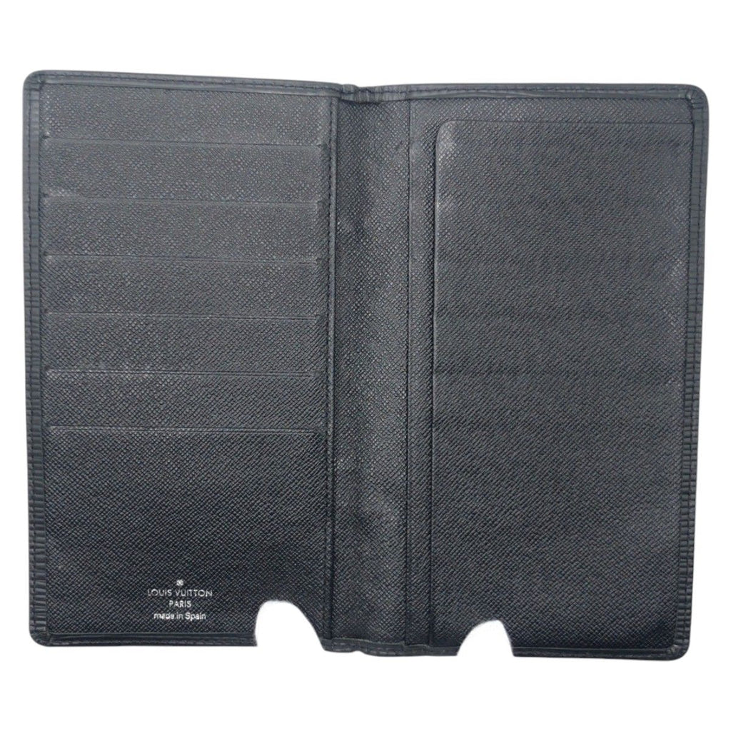 Louis Vuitton Epi Card Holder Credit Black Leather — view 4