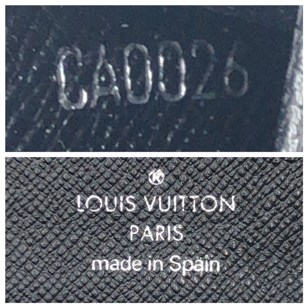 Louis Vuitton Epi Card Holder Credit Black Leather — view 3