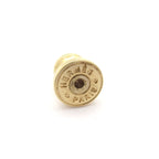Hermes Earrings Amulet Equestre Gold Dark Brown Horseshoe Motif — view 5
