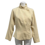 Hermes Jacket Ivory Angora