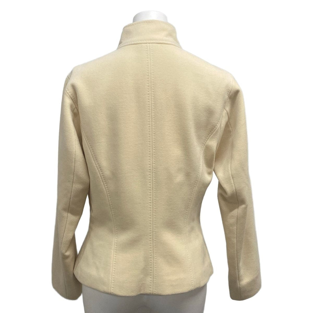 Hermes Jacket Ivory Angora — view 2