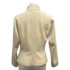 Hermes Jacket Ivory Angora — view 2