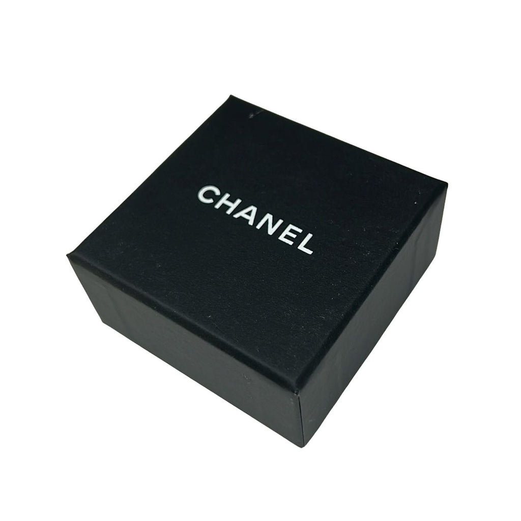 Chanel Earrings Ivory Silver — view 7