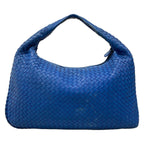 Bottega Veneta Handbag Intrecciato Blue Leather — view 3