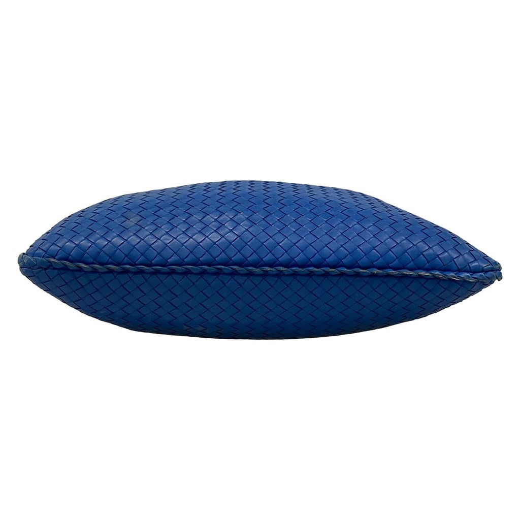 Bottega Veneta Handbag Intrecciato Blue Leather — view 5