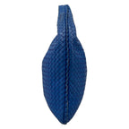 Bottega Veneta Handbag Intrecciato Blue Leather — view 2