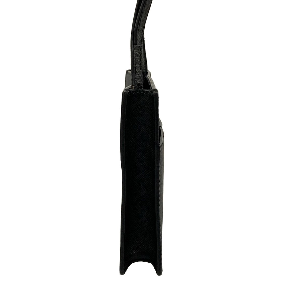 Prada Shoulder Bag Black Leather — view 2