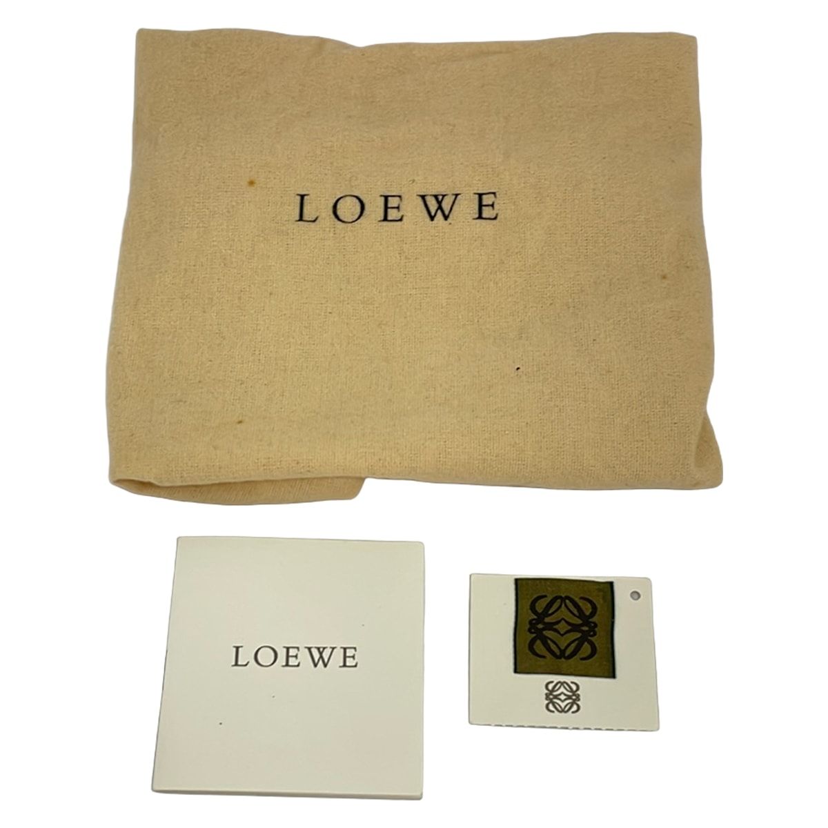 Loewe Handbag Beige Leather — view 8