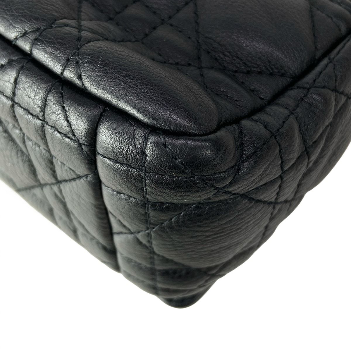 Dior Shoulder Bag Carlos Mall Black Chain Leather — view 8