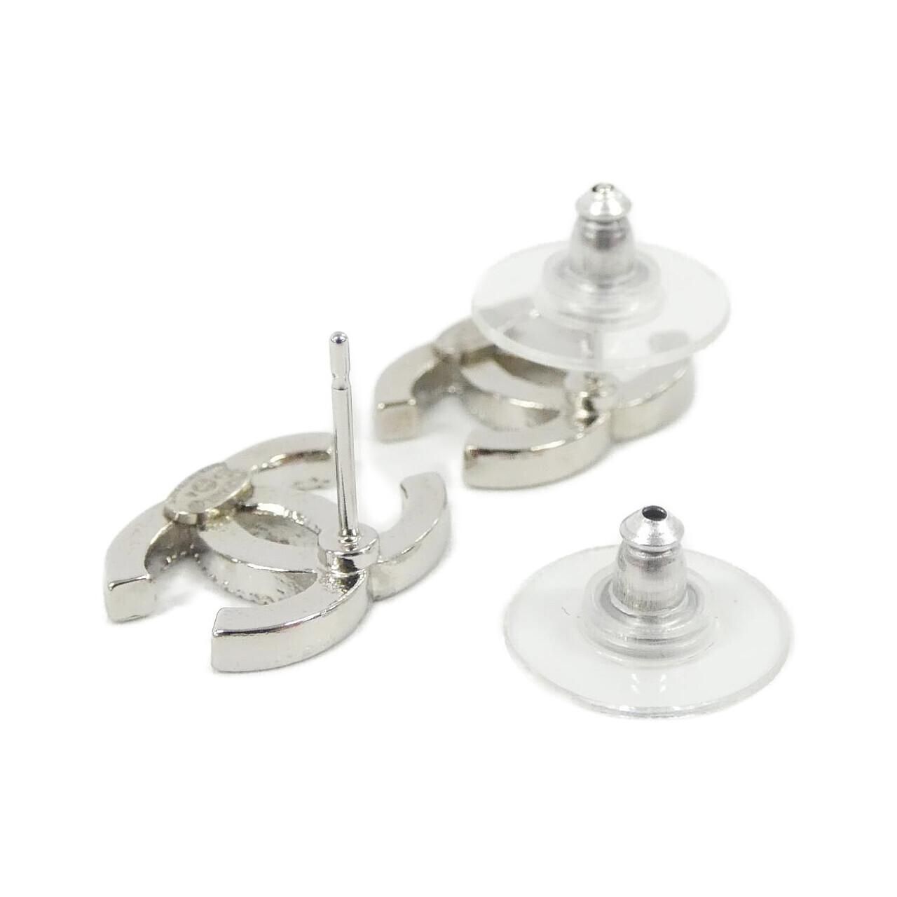Chanel Earrings Silver — view 3