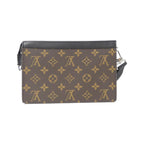 Louis Vuitton Monogram Macassar Gaston Wearable Wallet Shoulder — view 2