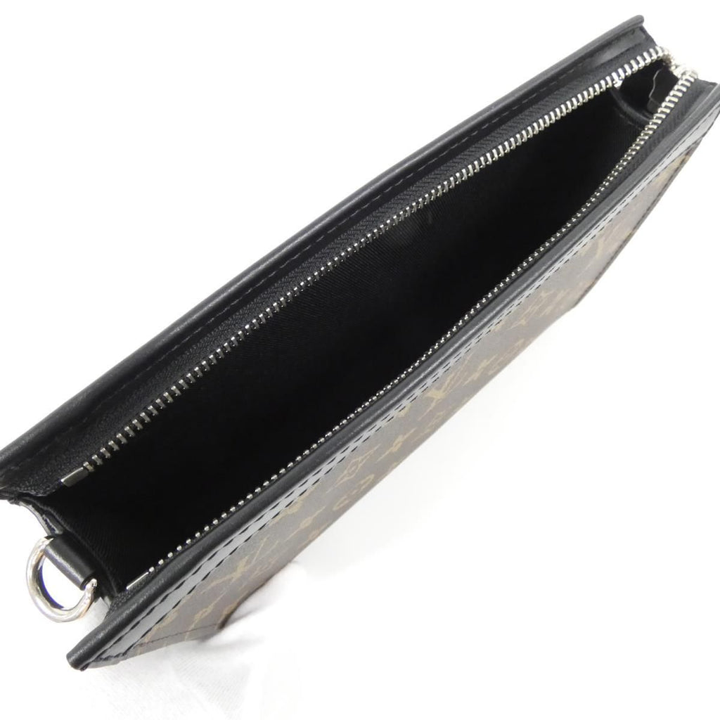 Louis Vuitton Monogram Macassar Gaston Wearable Wallet Shoulder — view 6