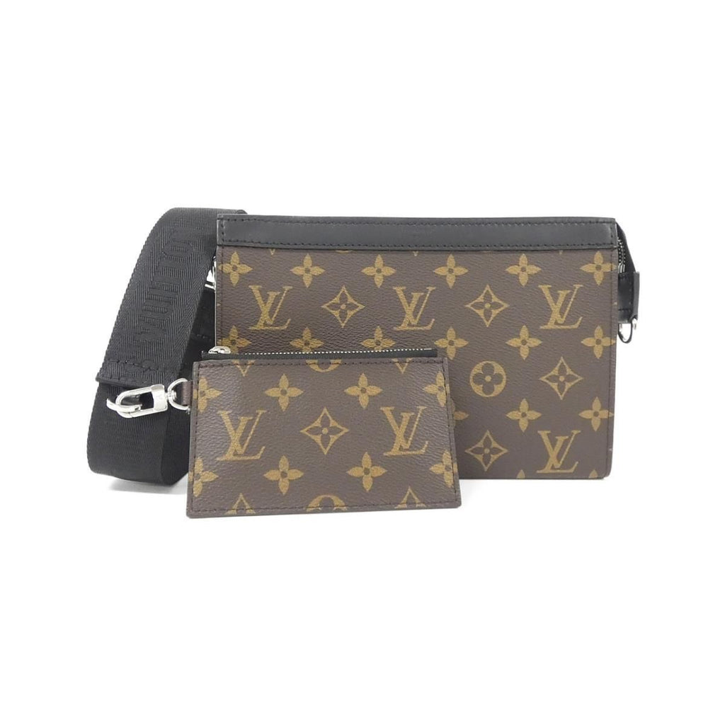 Louis Vuitton Monogram Macassar Gaston Wearable Wallet Shoulder