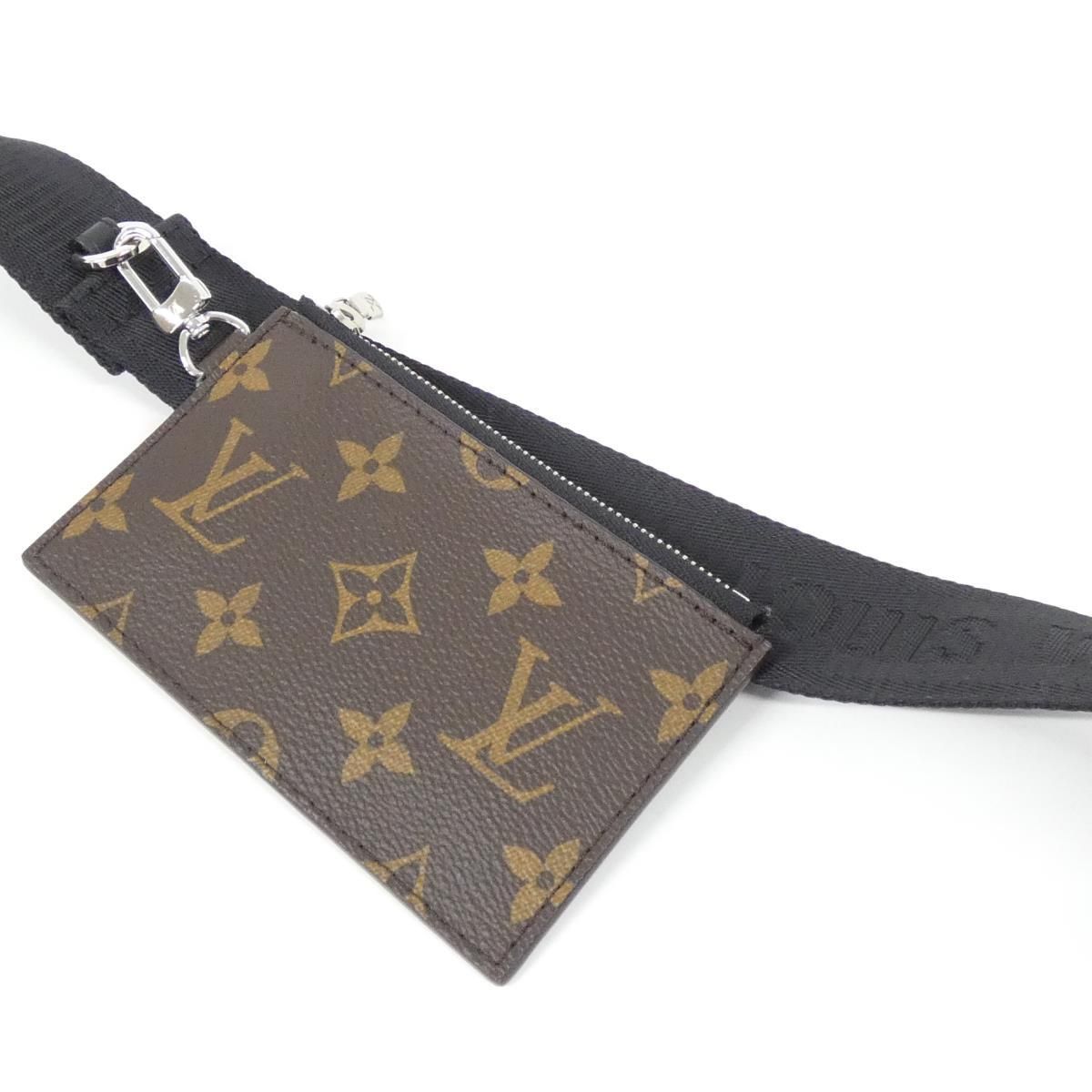Louis Vuitton Monogram Macassar Gaston Wearable Wallet Shoulder — view 5