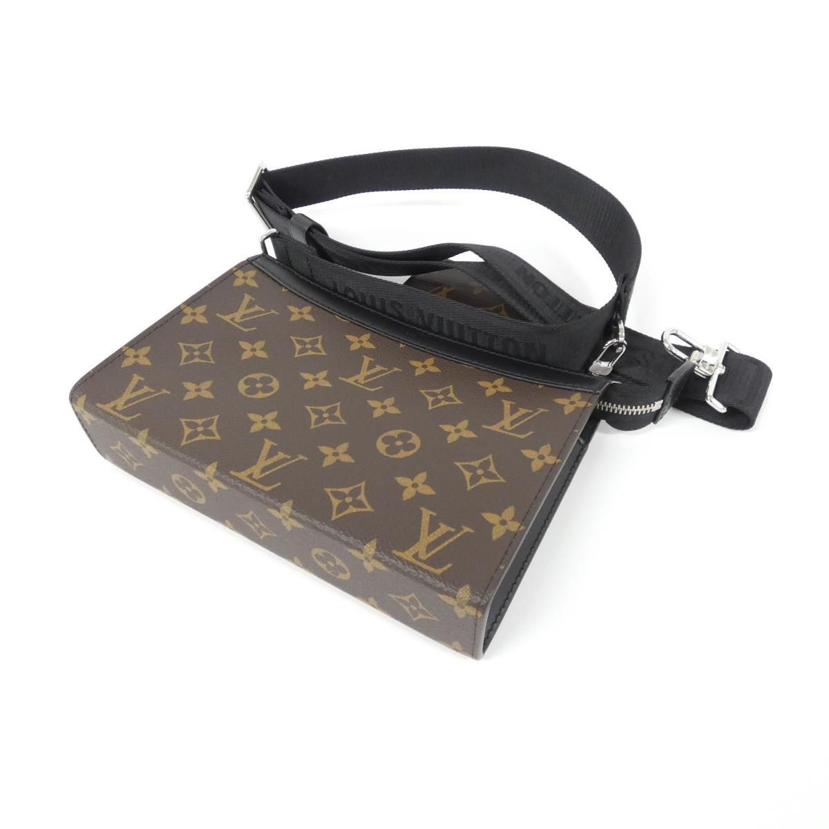 Louis Vuitton Monogram Macassar Gaston Wearable Wallet Shoulder — view 3