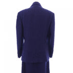 Chanel Vintage Suit Blue — view 2